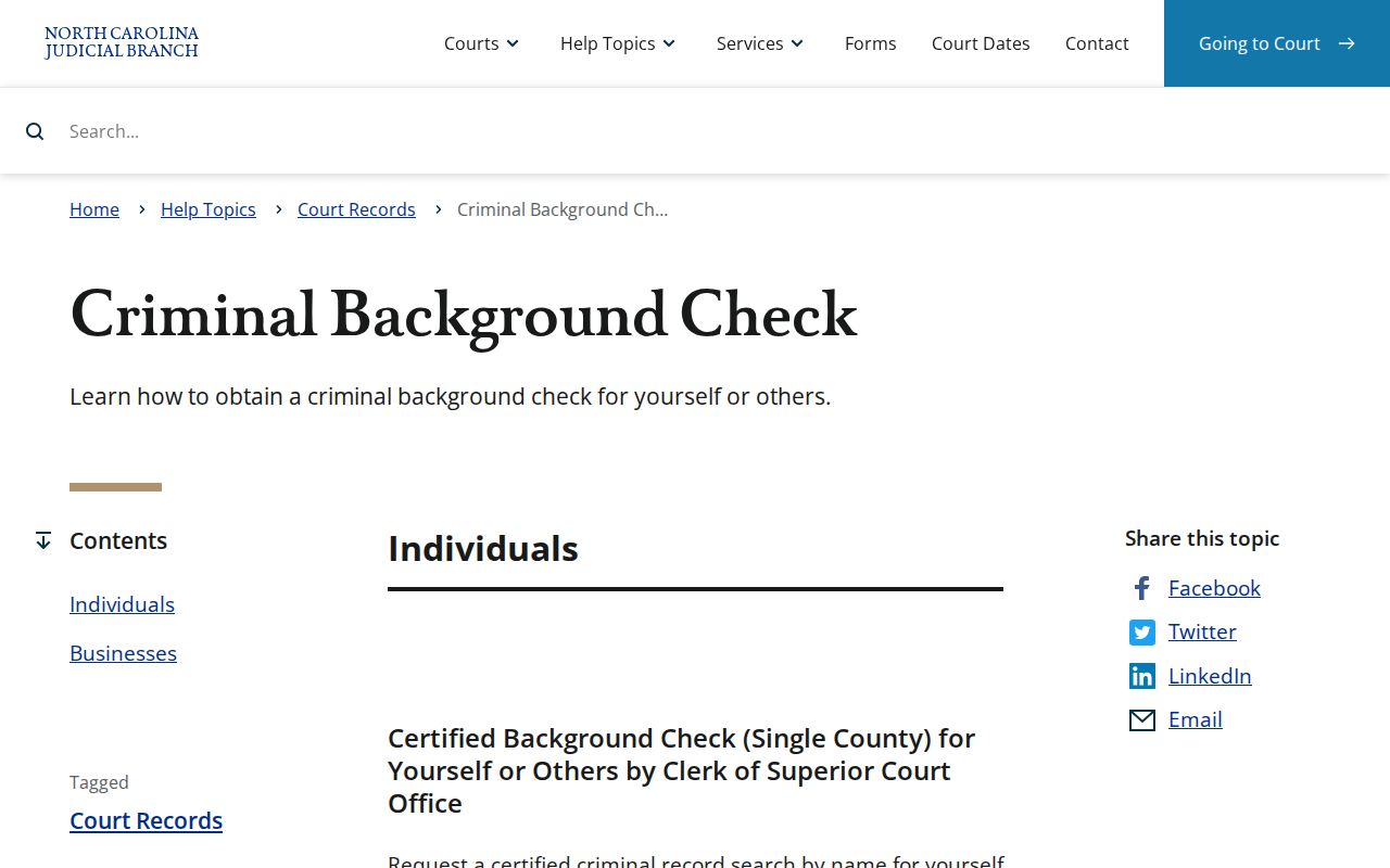 Union County criminal case record certification options